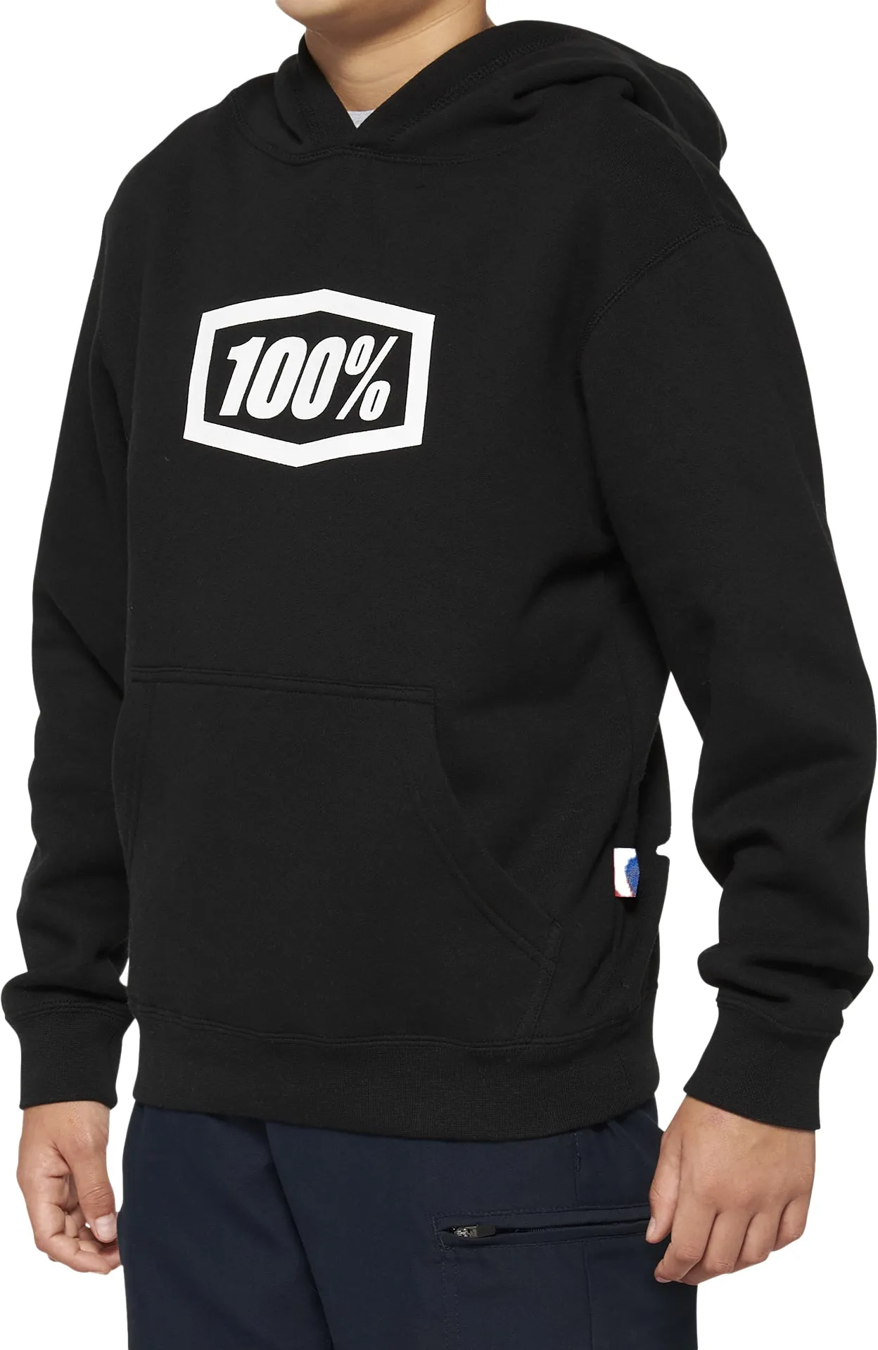 100% Icon Fleece Youth Pullover Hoodie