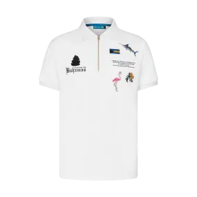 2024 INDEPENDENCE POLO-WHITE