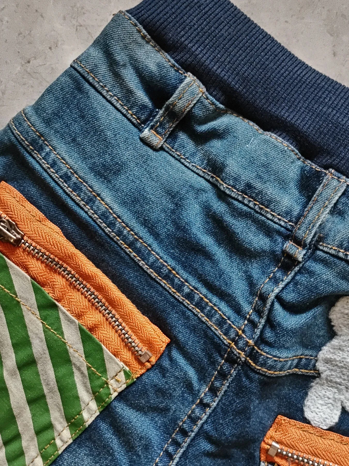 5107 Kids Boys' Jeans Trousers Elastic Waist Spring And Fall  children's