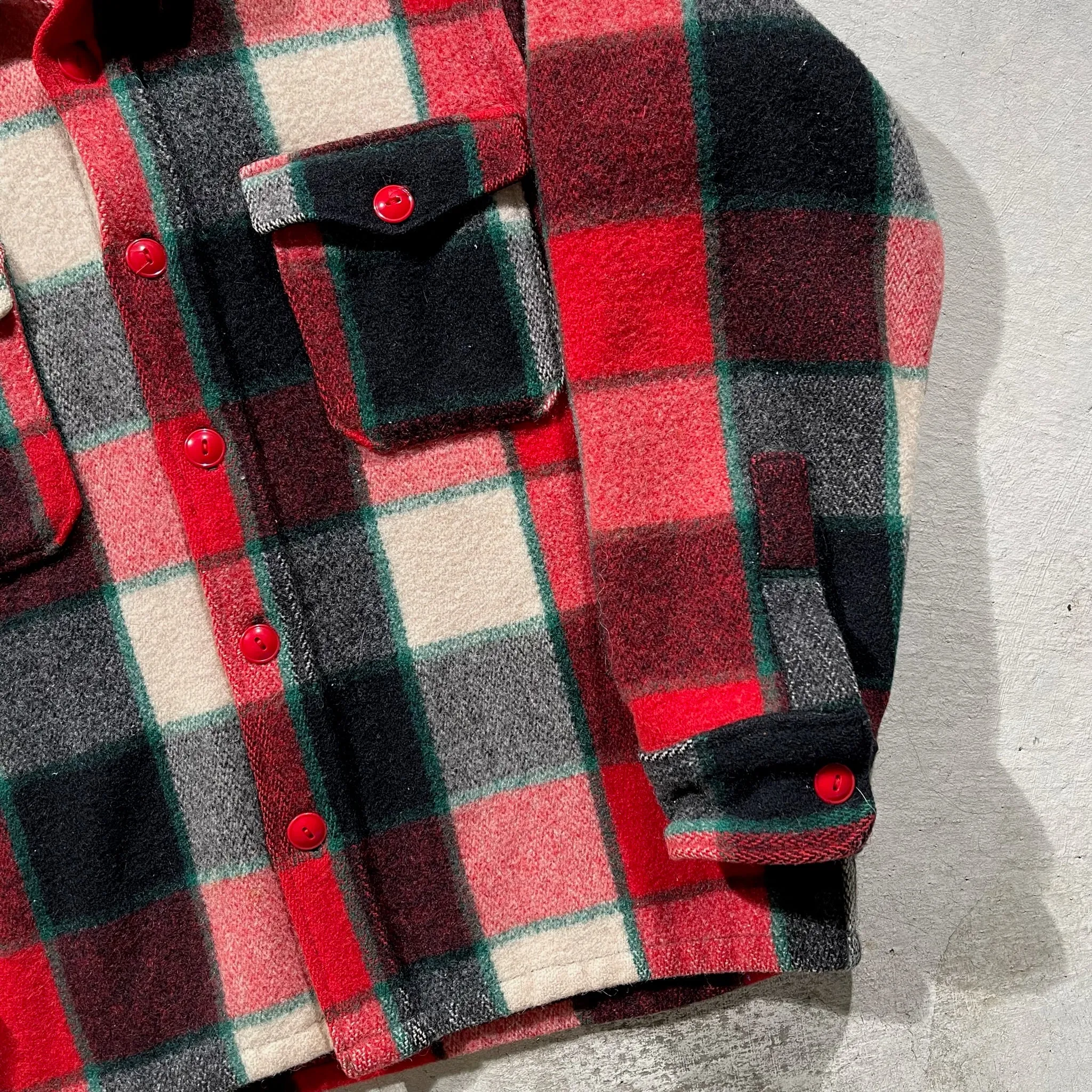 70s Woolrich Flannel Jacket- L