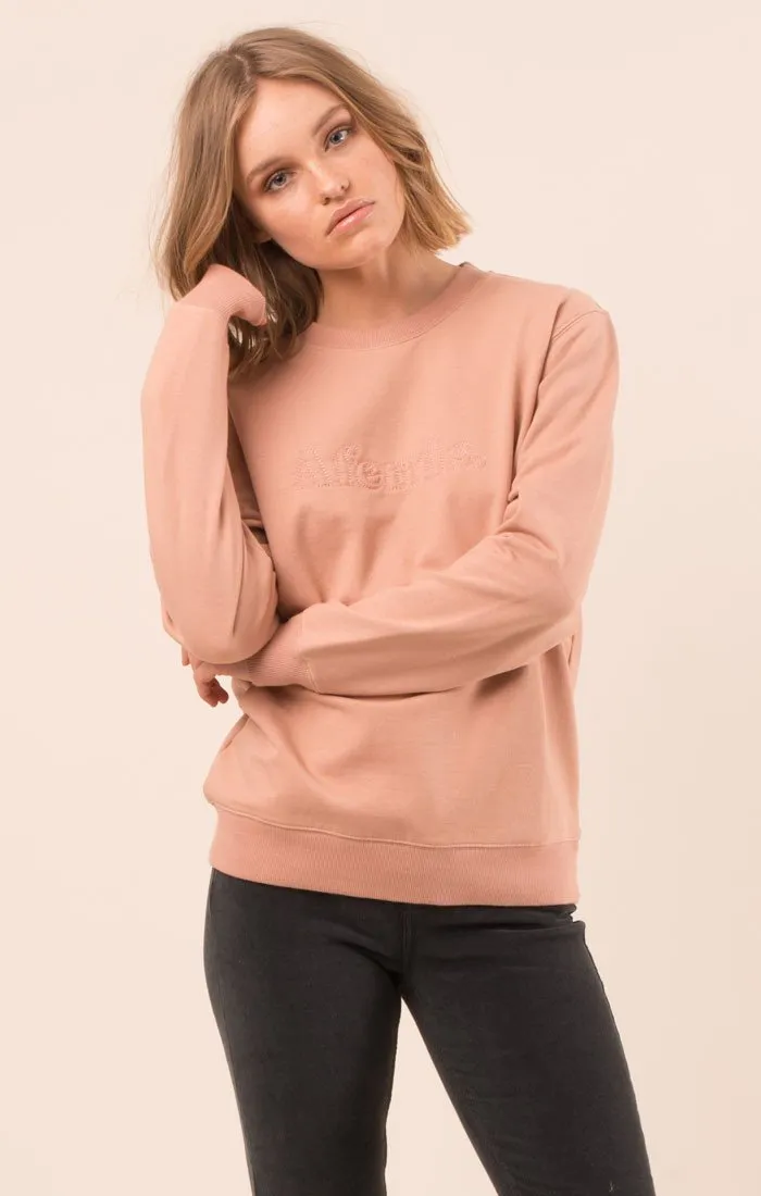 Afends Womens Apricot - Crew Neck Sweat