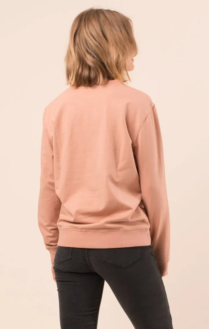 Afends Womens Apricot - Crew Neck Sweat