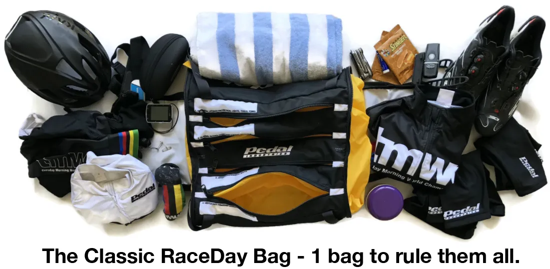 All Marble CYCLING RaceDay Bag™ ISD