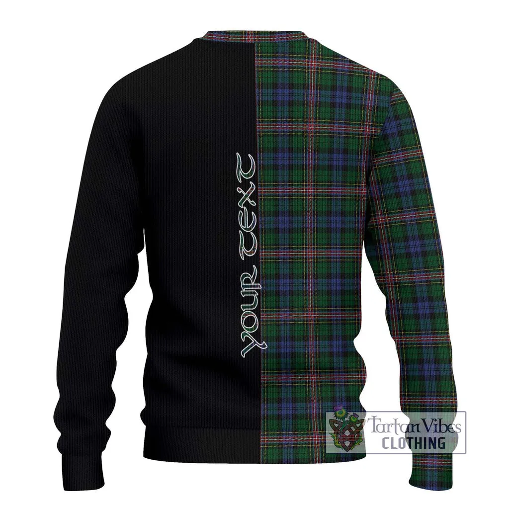 Allison Tartan Ugly Sweater with Family Crest and Half Of Me Style