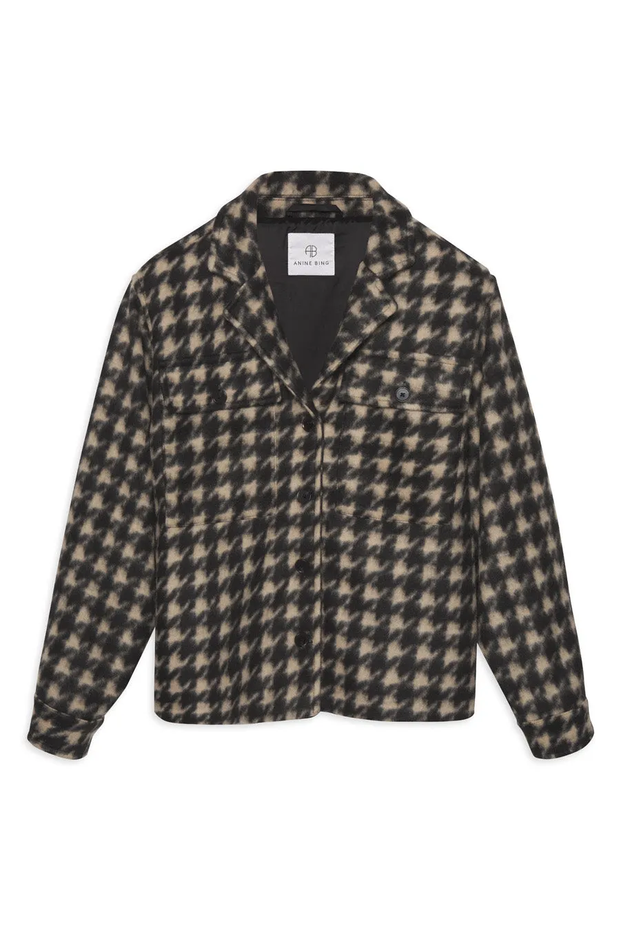 Anine Bing - Flynn Jacket in Medium Houndstooth