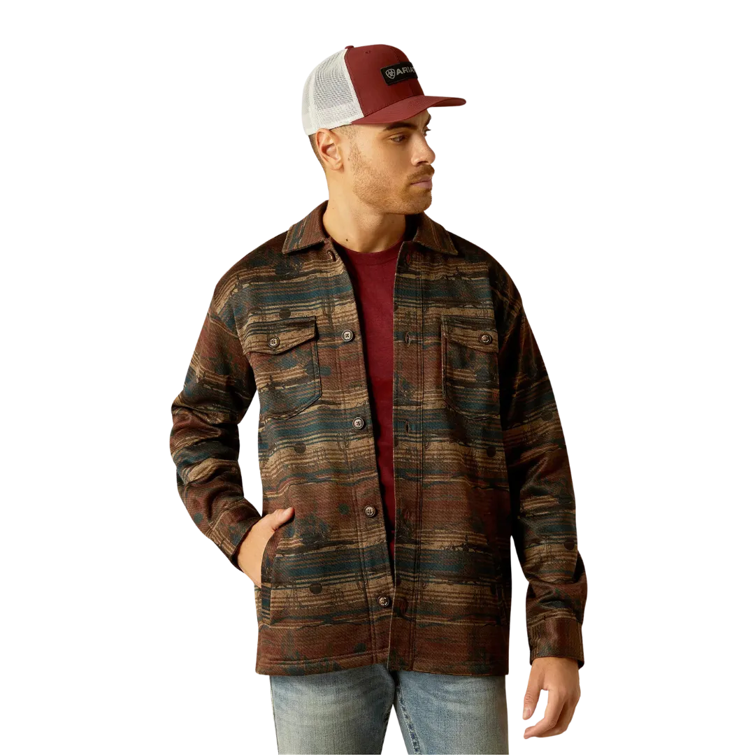 Ariat Men's Caldwell Printed Jacket Shirt