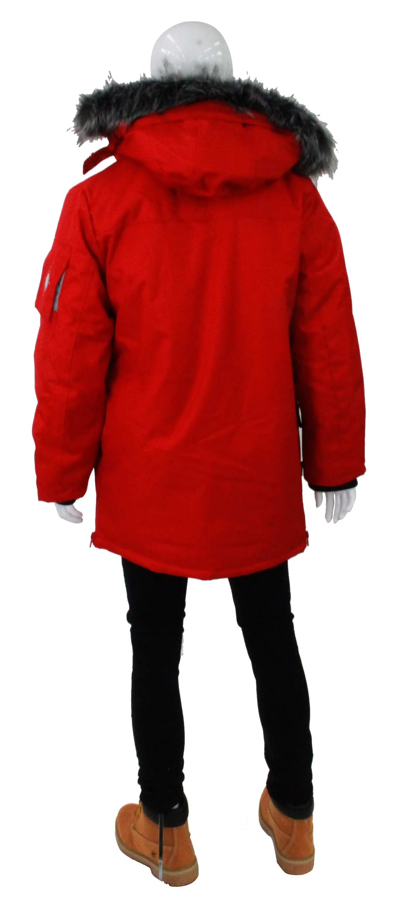 AWAKNDLAND,PATCH POCKET-PARKA-CASUAL JKTS-AM1055-B-RED