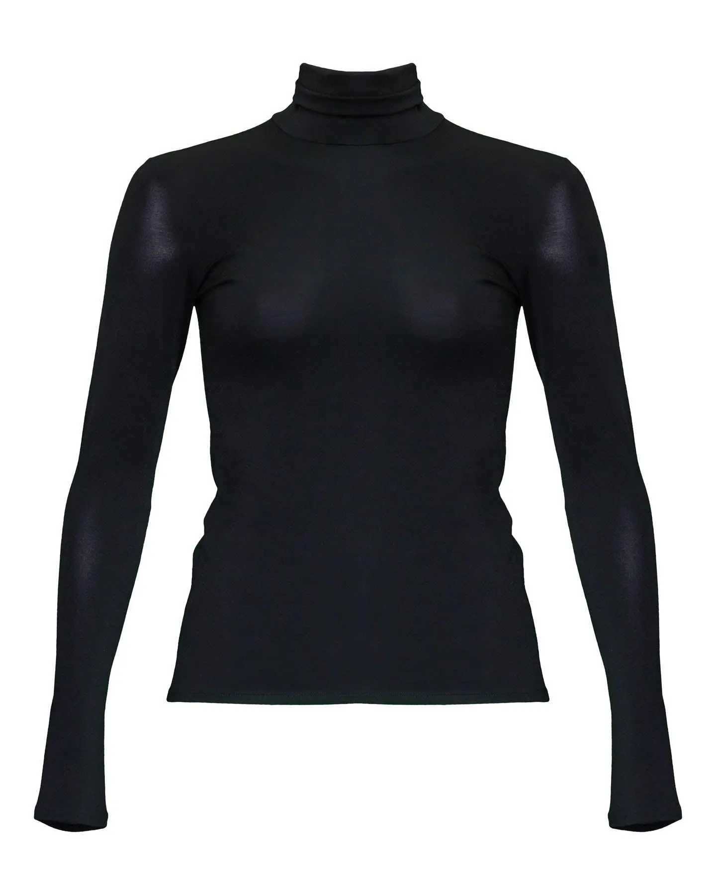 Baby Skin Turtleneck Black