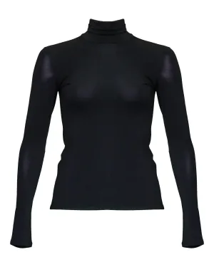 Baby Skin Turtleneck Black