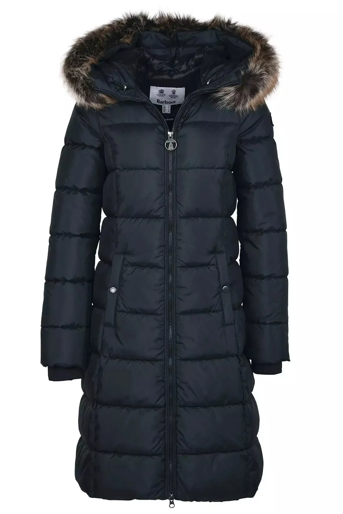 Barbour new Rosoman quilted coat in Black LQU1542BK11