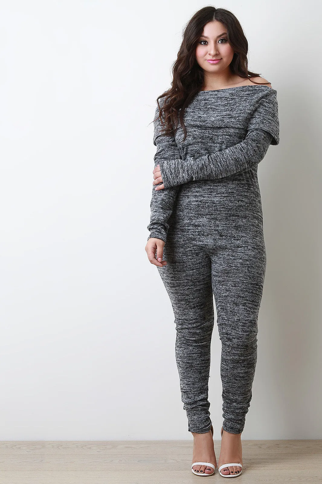 Bardot Long Sleeve Jumpsuit