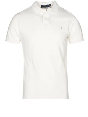 Basic Mesh Polo Antique Cream