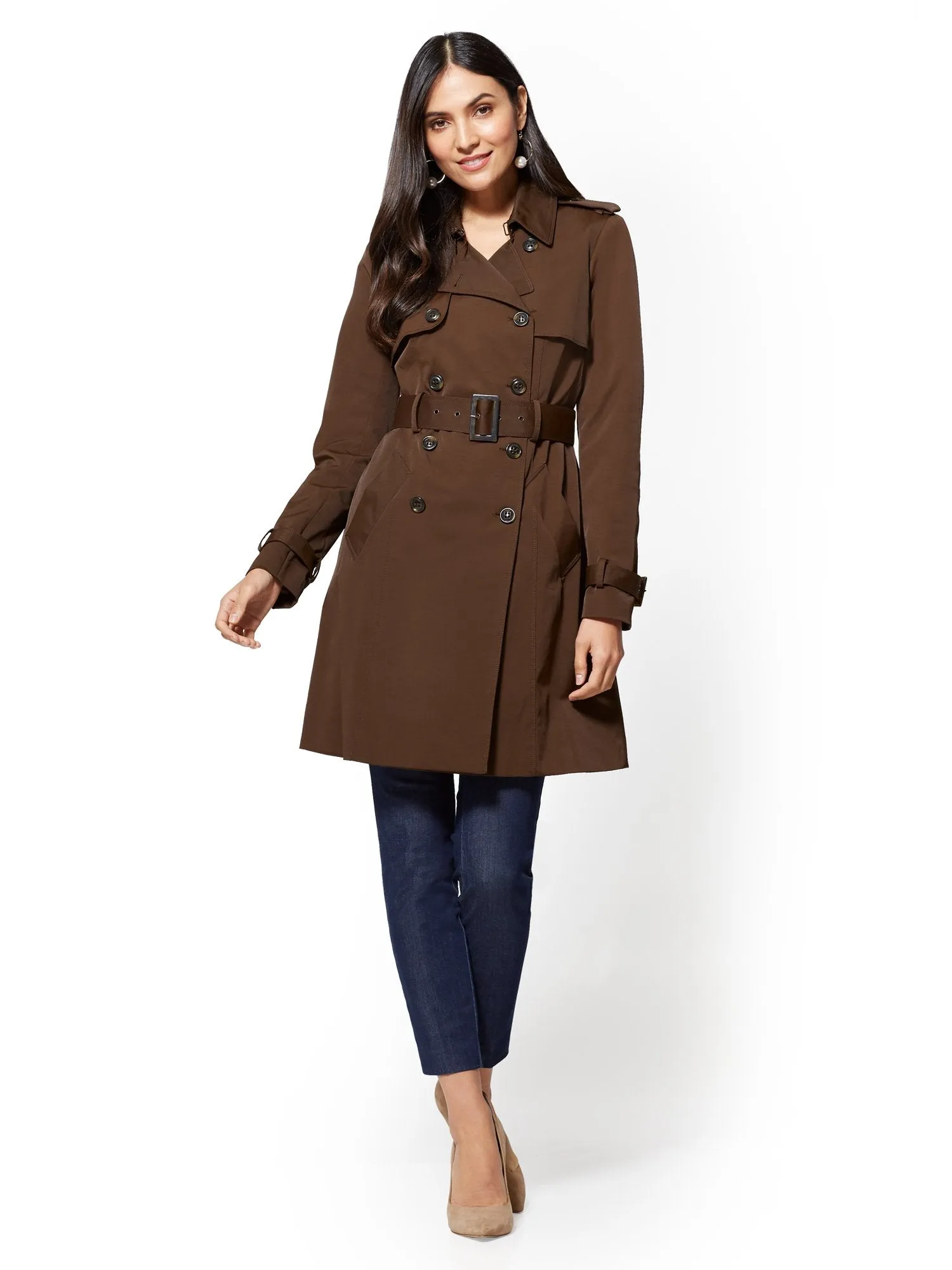 Belted Trenchcoat - 7th Avenue