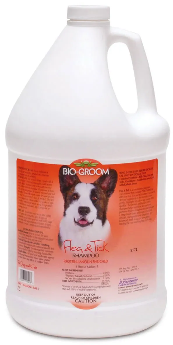 Bio-Groom Concentrated Flea & Tick Shampoo, 32 oz