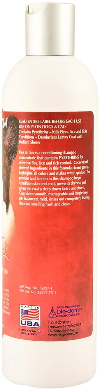 Bio-Groom Concentrated Flea & Tick Shampoo, 32 oz