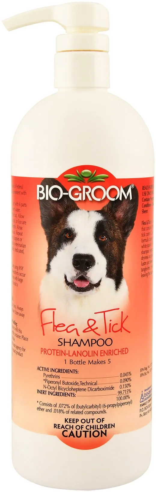 Bio-Groom Concentrated Flea & Tick Shampoo, 32 oz