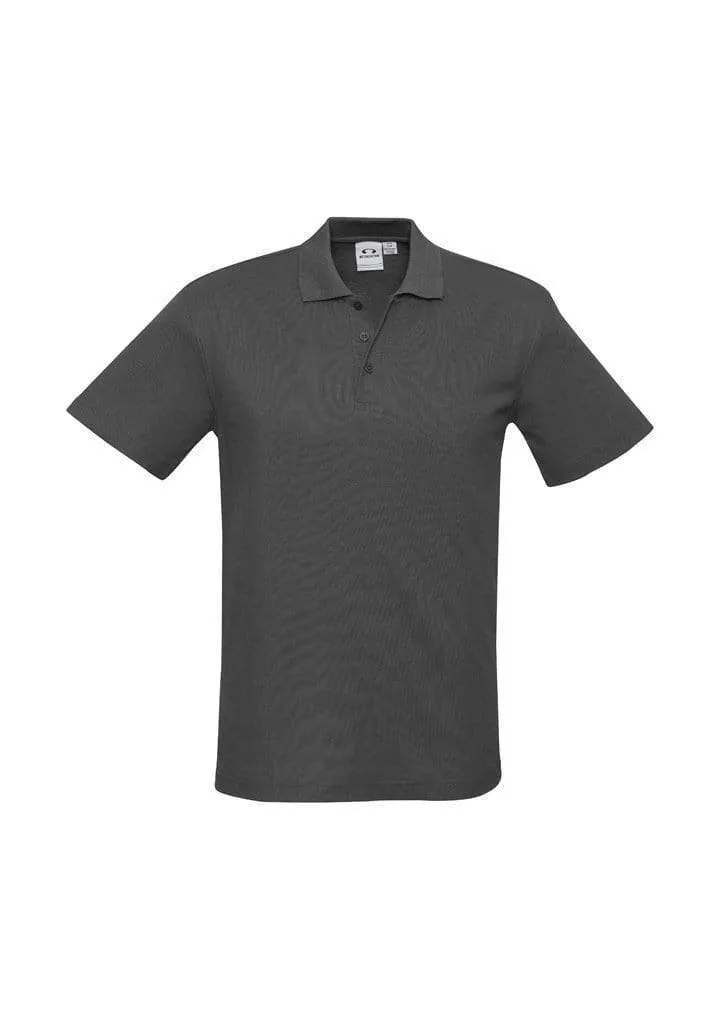 Biz Collection Men’s Crew Polo P400MS