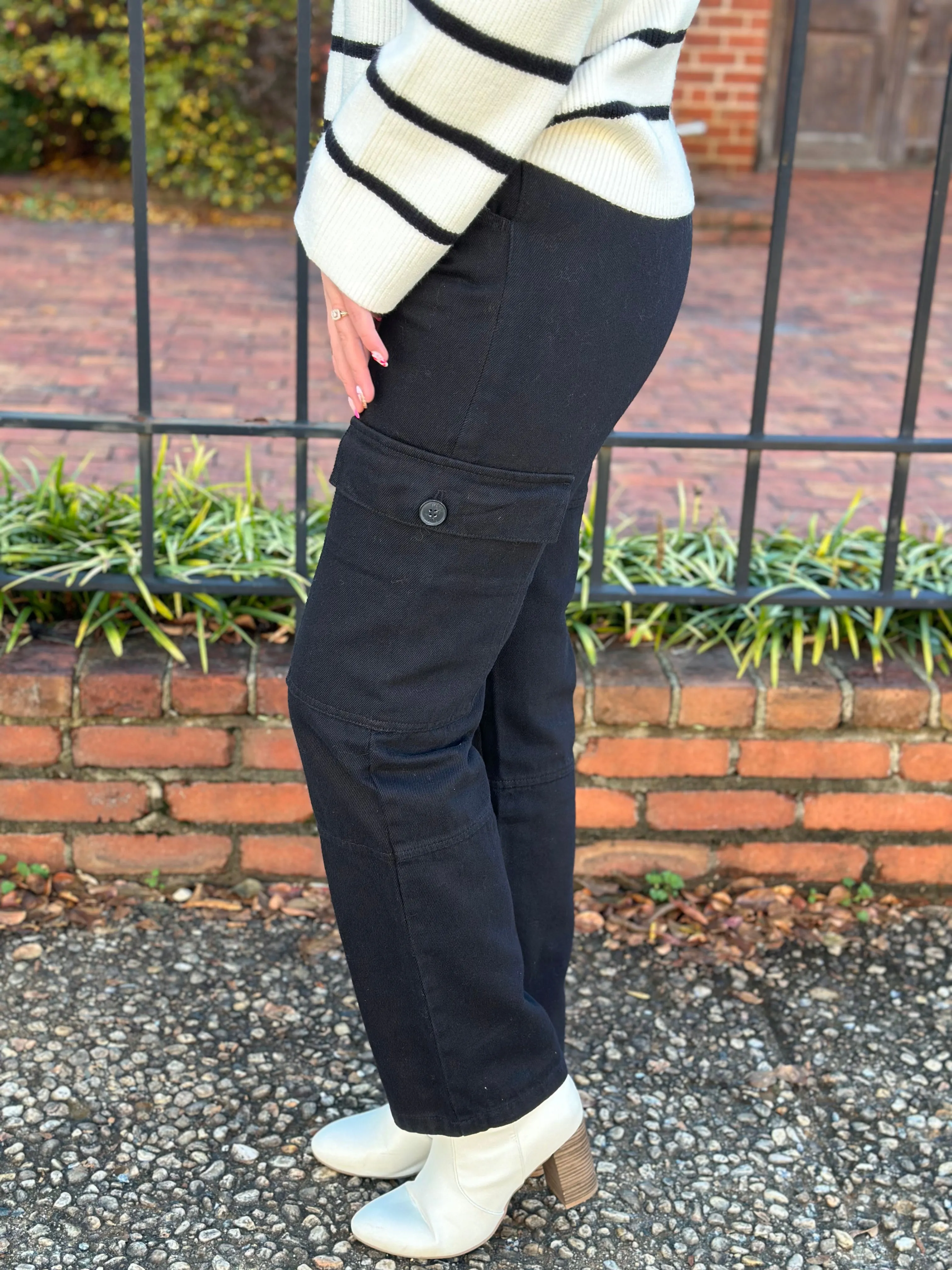 Black Cargo Pants