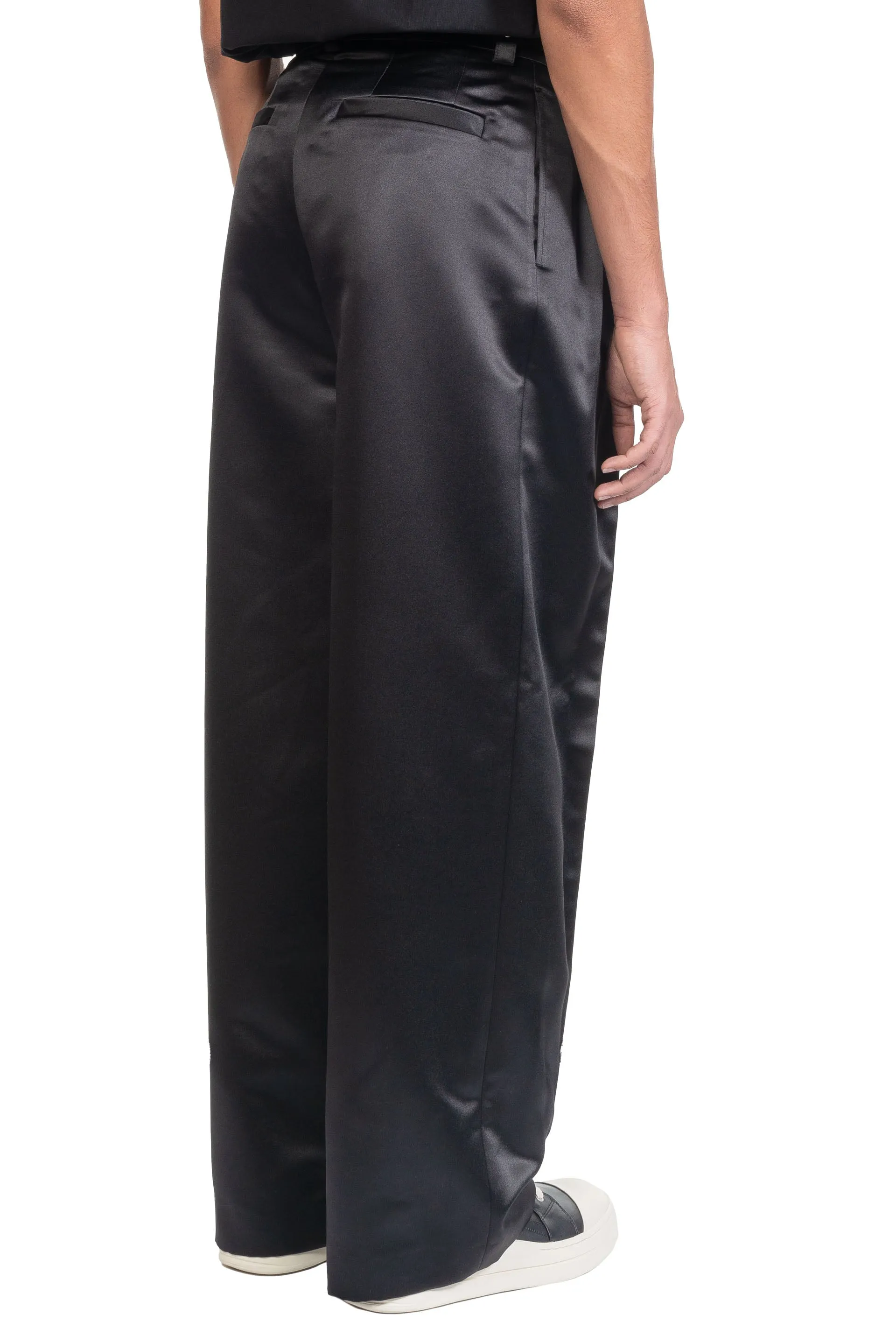 Black Oversized Wide Pants