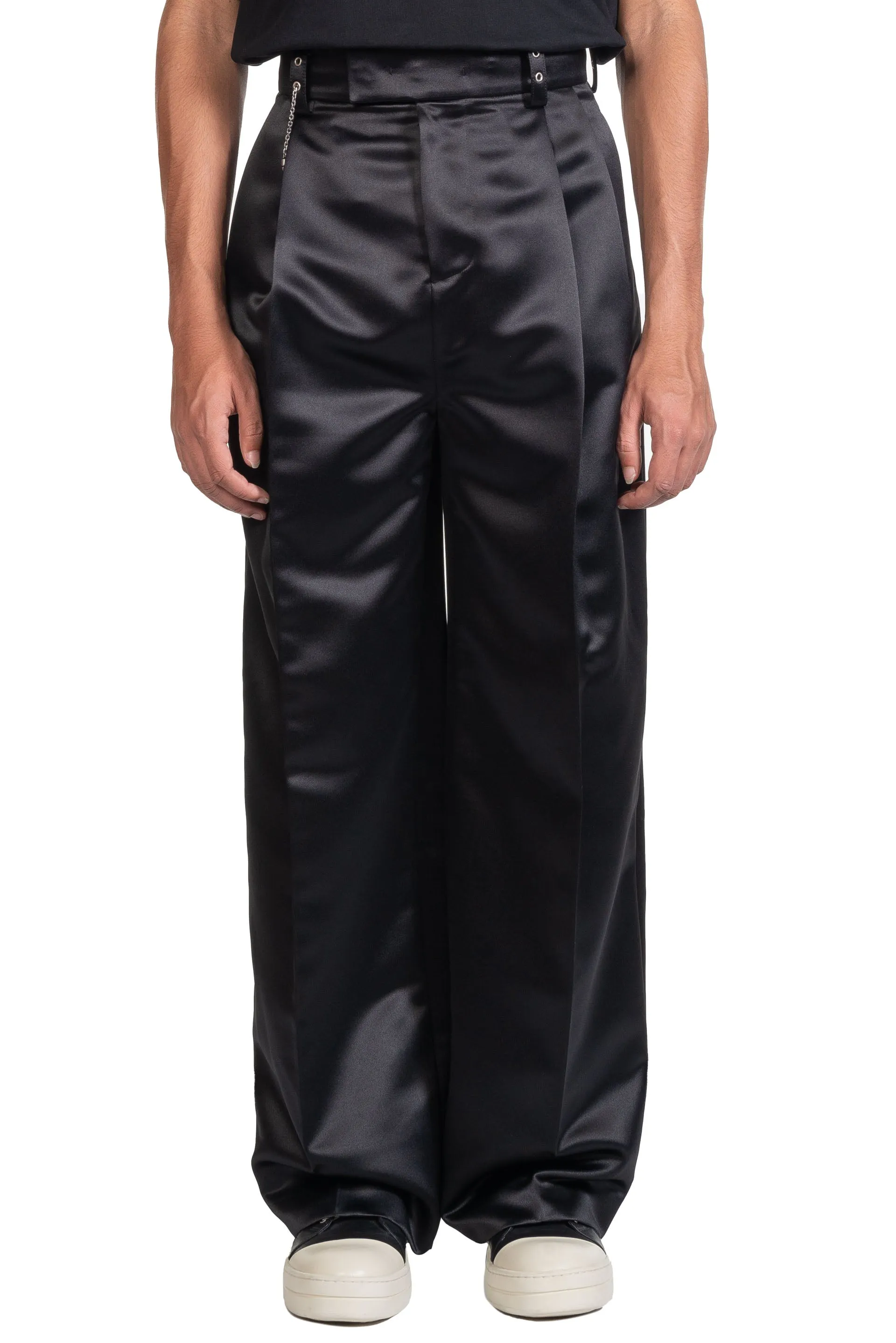 Black Oversized Wide Pants