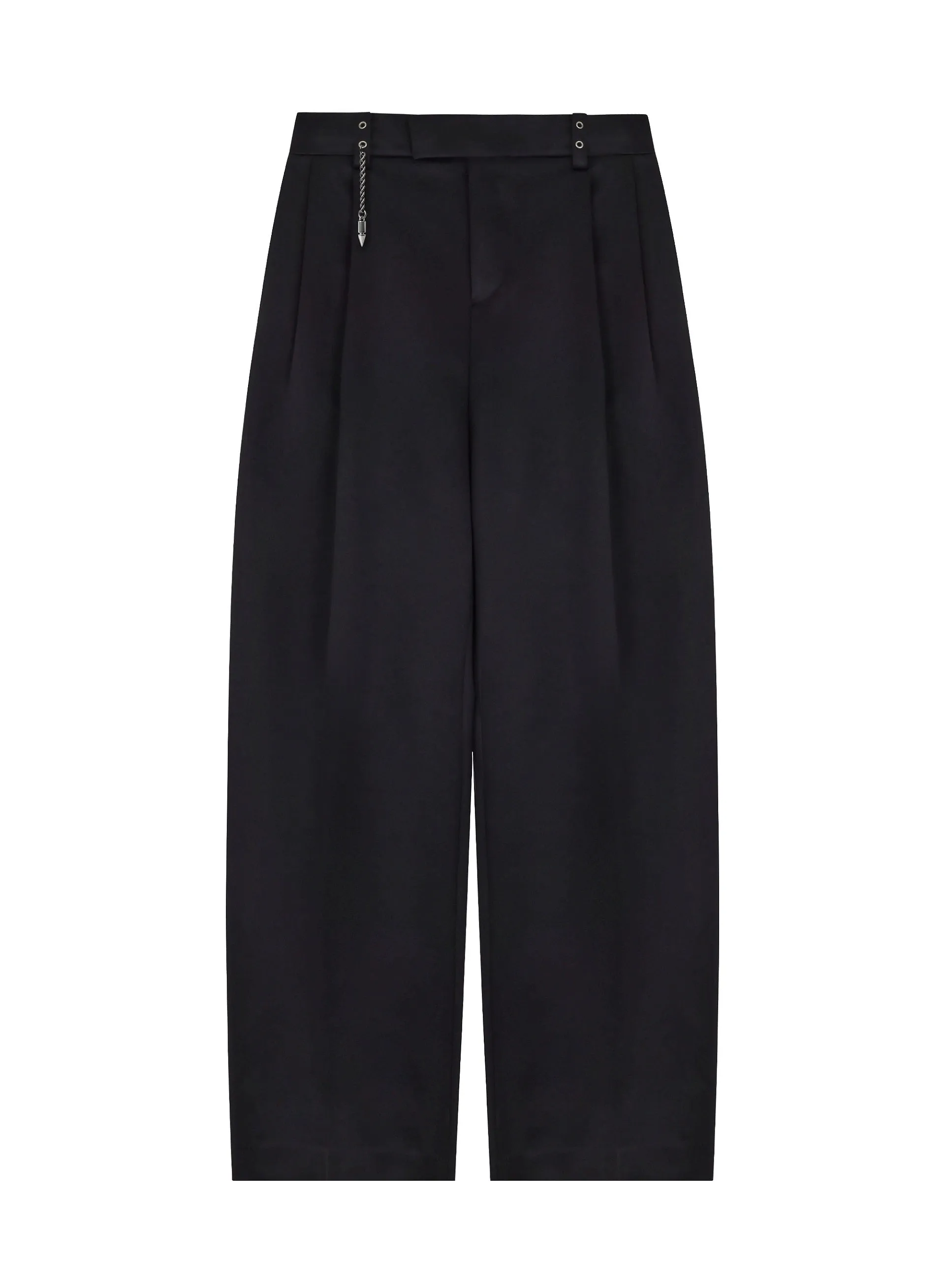 Black Oversized Wide Pants