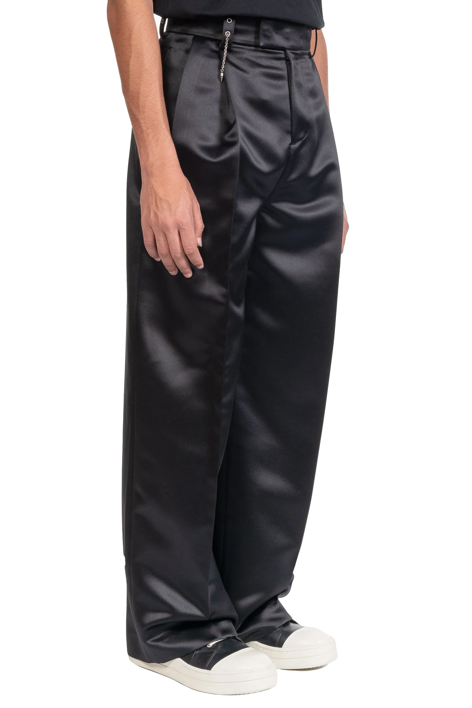 Black Oversized Wide Pants