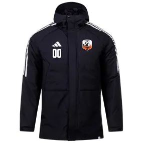 Black River Athletics 2010 and Older adidas Condivo 22 Stadium Parka Jacket Black