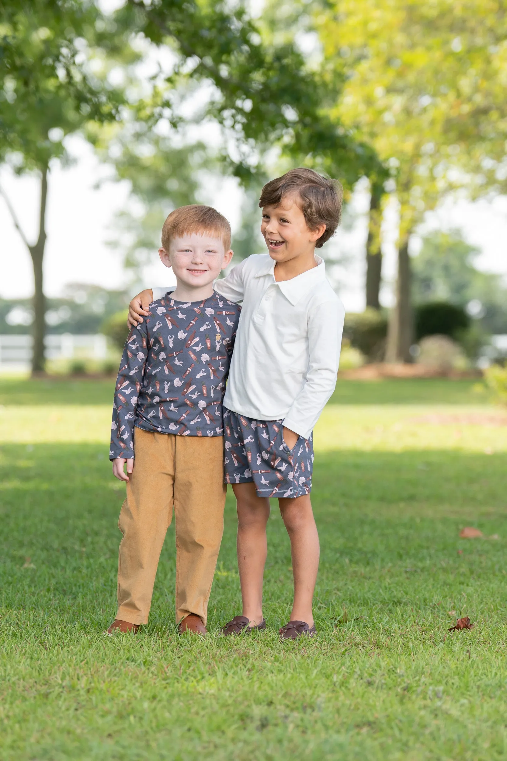 Boy's Tan Cord Pants