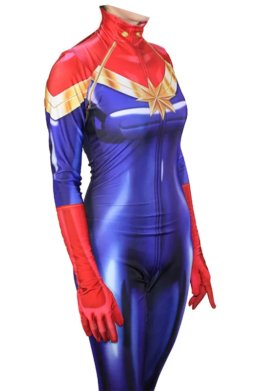 Captain Jumpsuit Outfits Halloween Cosplay Costume