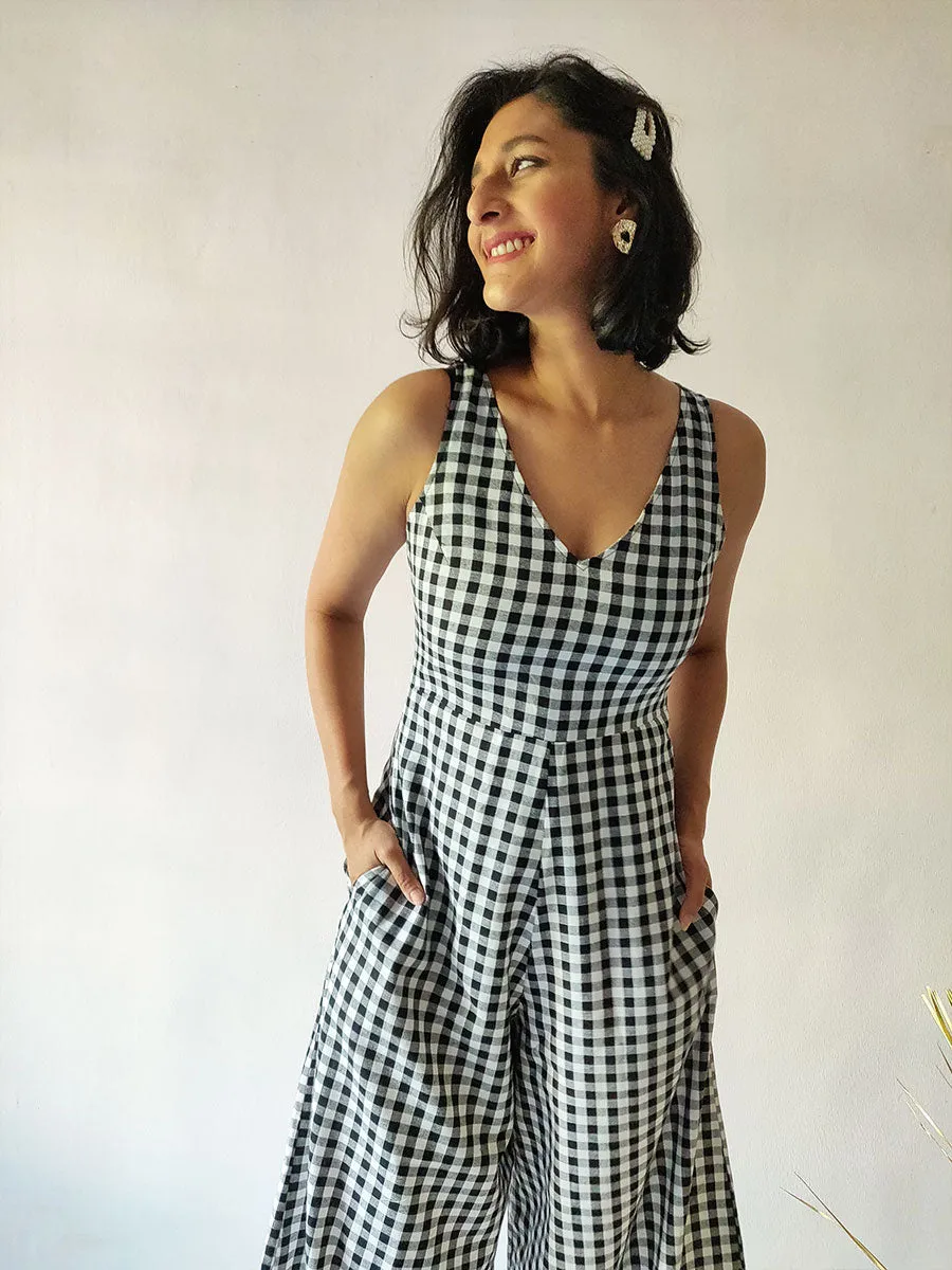 Checkered Jumpsuit | Relove