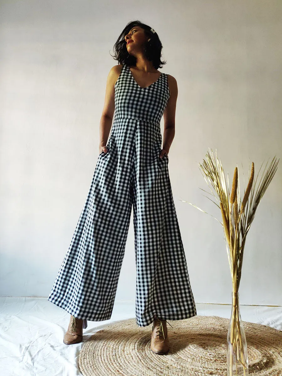 Checkered Jumpsuit | Relove