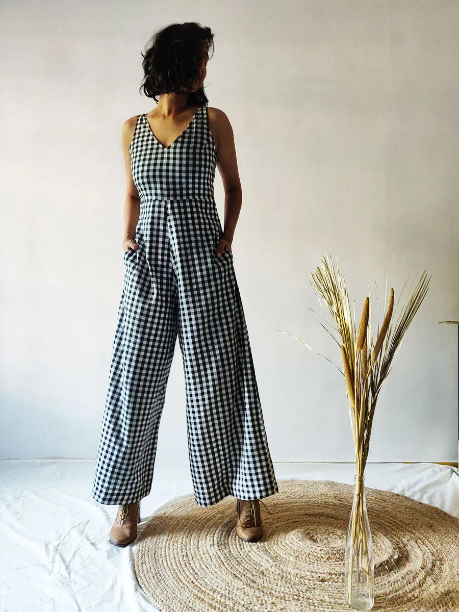 Checkered Jumpsuit | Relove