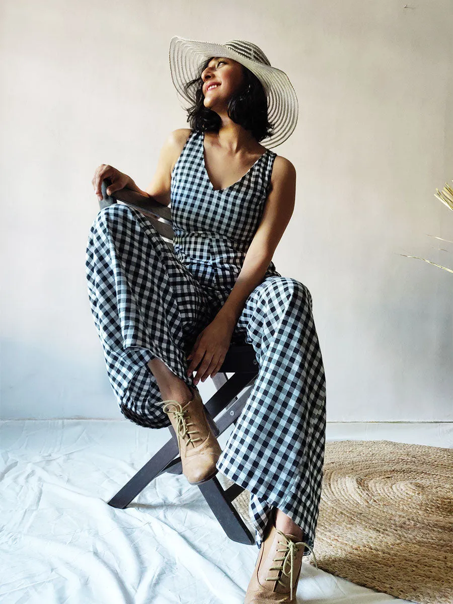 Checkered Jumpsuit | Relove