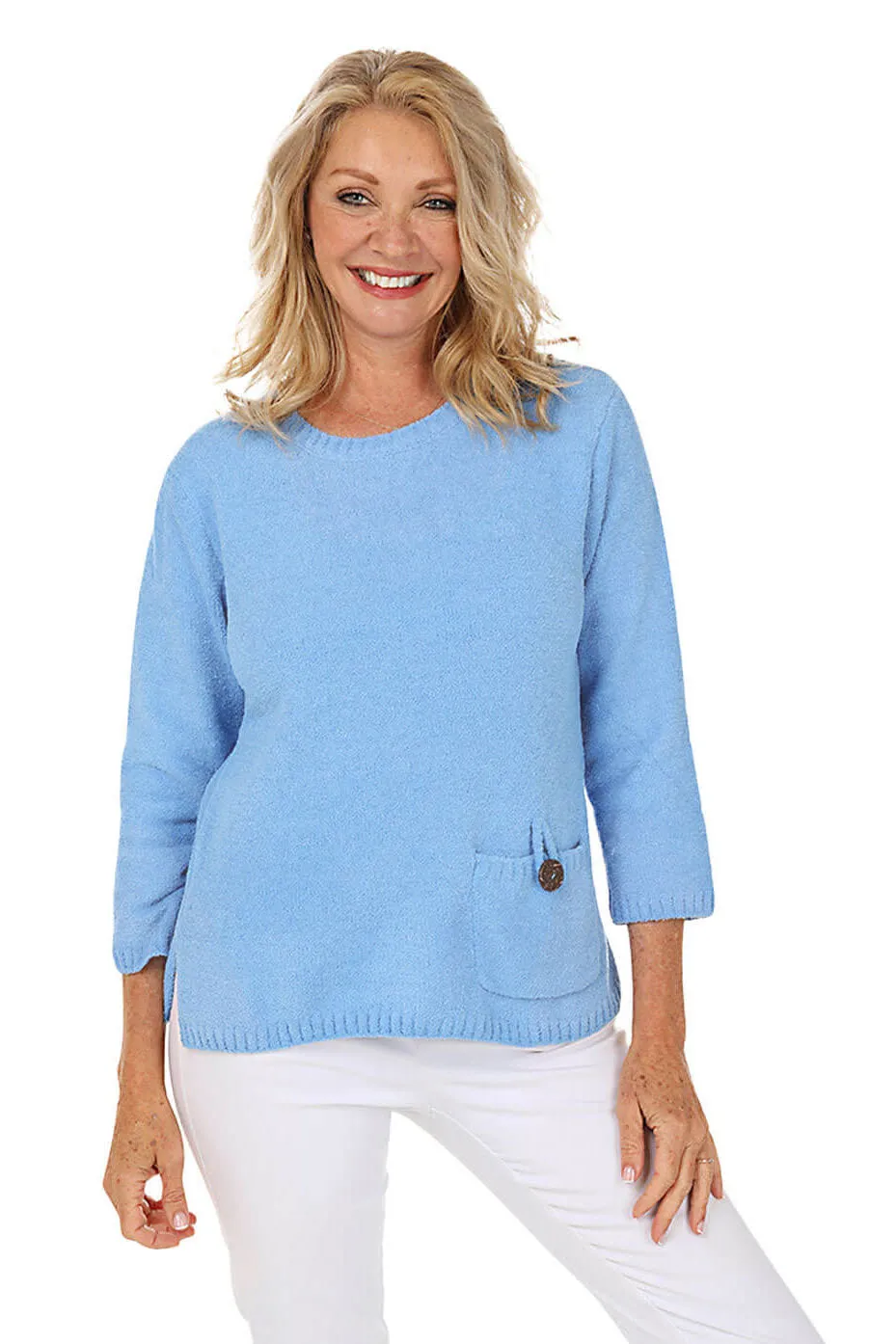 Chenille Crewneck Sweater