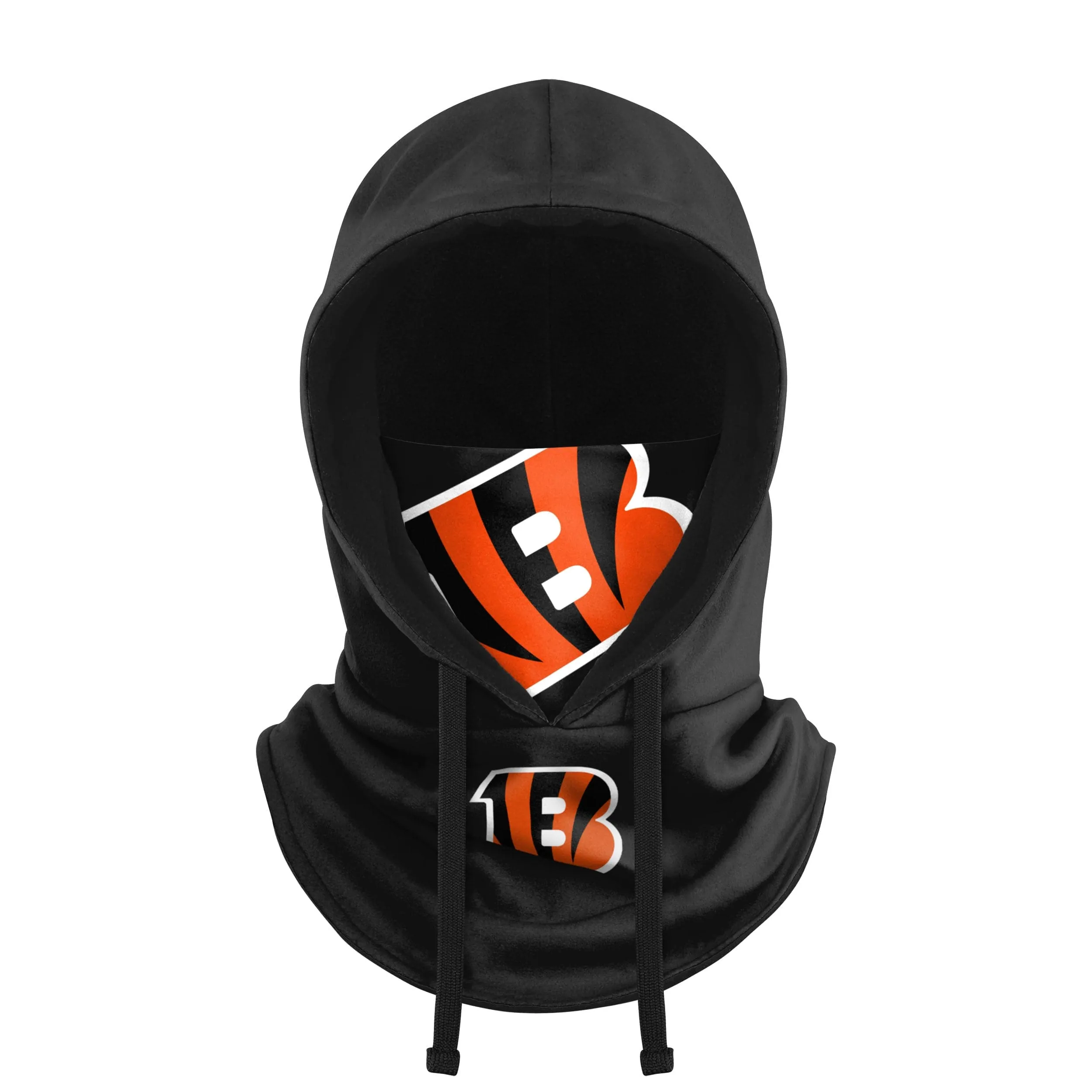 Cincinnati Bengals NFL Black Drawstring Hooded Gaiter