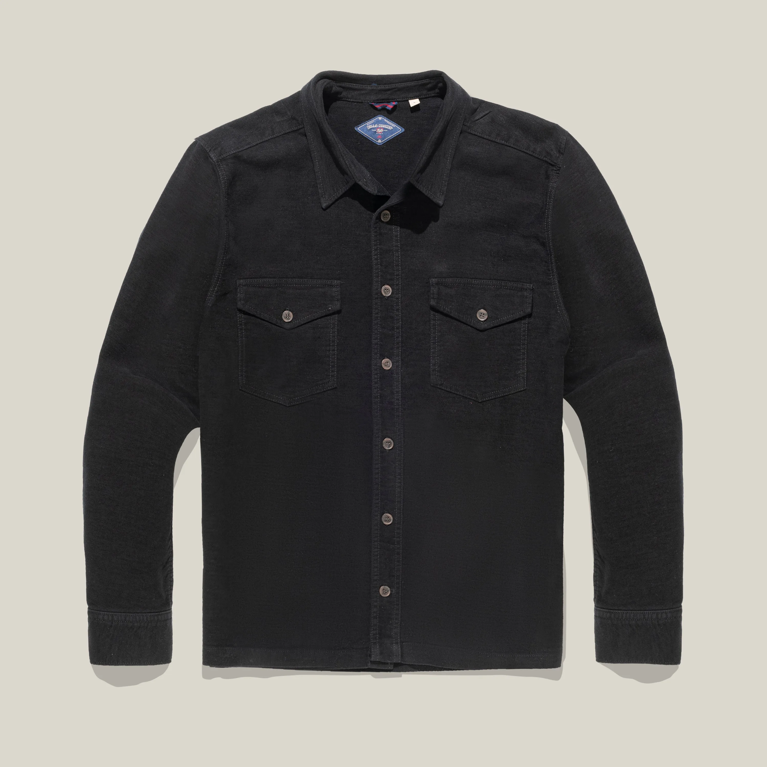 Classic Fit Italian Moleskin Cover Shirt