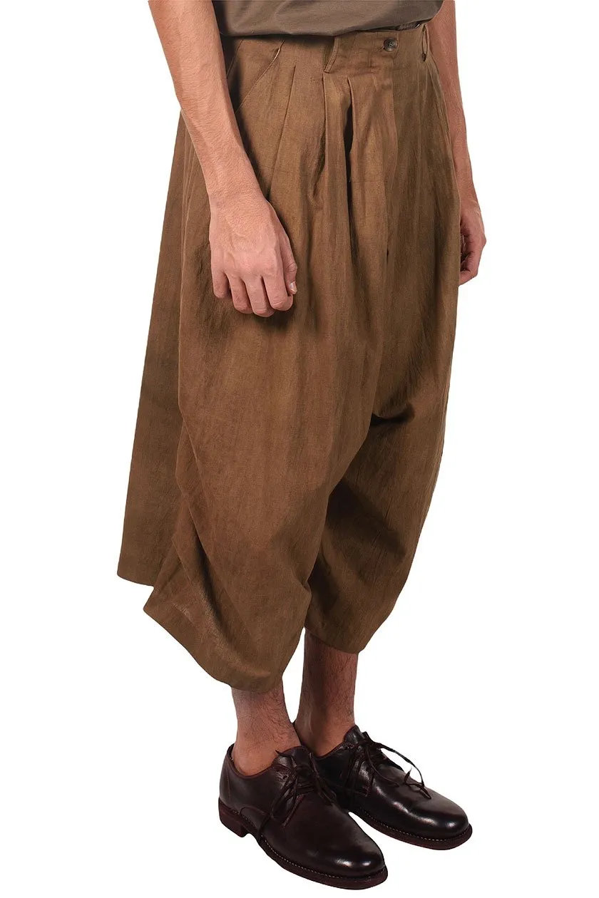 Cotton Trousers Persimmon Dyed