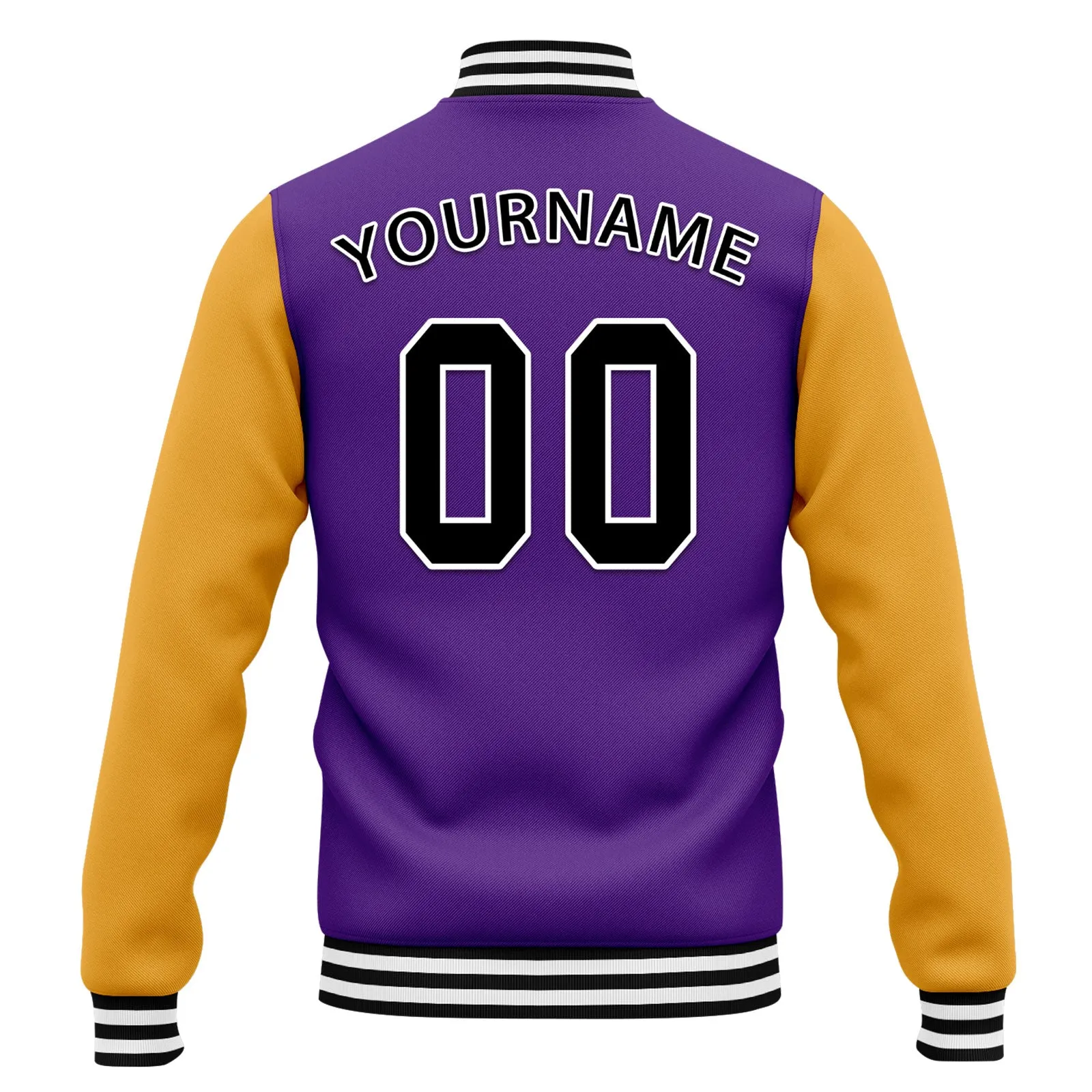 Custom Raglan Sleeves Jacket Bomber Full-Snap Varsity Letterman Personalized Jacket FZ005-D025002-13