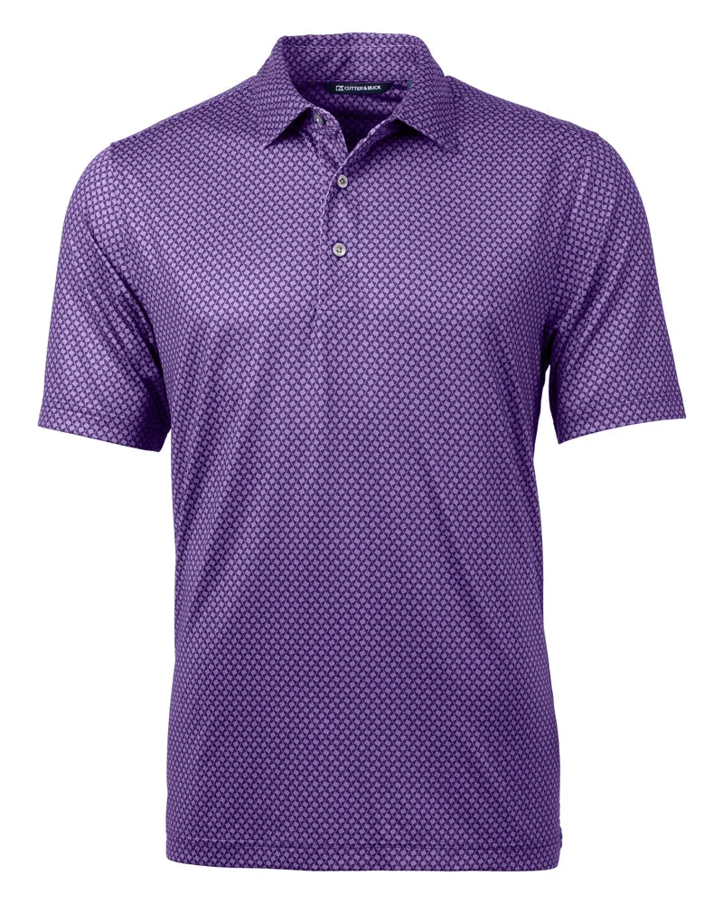 Cutter & Buck Pike Banner Print Stretch Polo