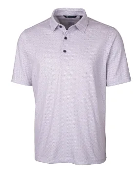 Cutter & Buck Pike Double Dot Print Stretch Mens Big and Tall Polo