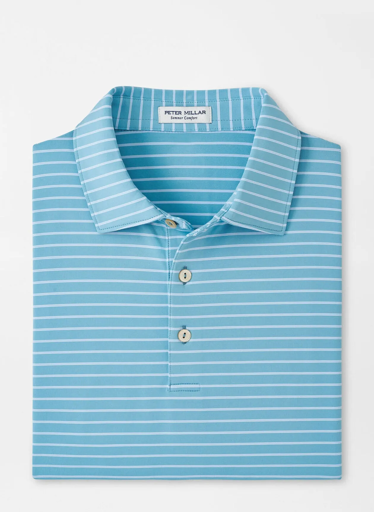 Cyan Drum Performance Jersey Polo