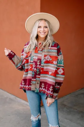 Darlene Aztec Shacket