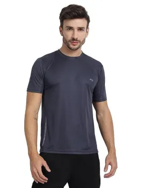 Dri-Fit Charcoal T-Shirt for Men: Stay Cool & Dry During Workouts