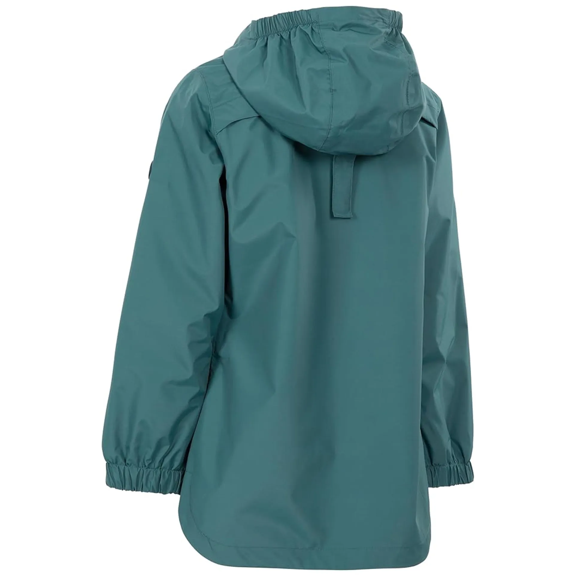 Girls Trespass Flourish Hooded Jacket - Waterproof, Breathable & Windproof Outdoor Coat