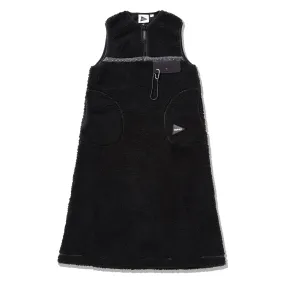 Gramicci x And Wander JQ Tape Fleece Dress Black