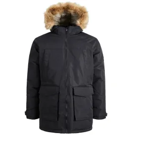 Jack & Jones Craft Parka Coat - Black