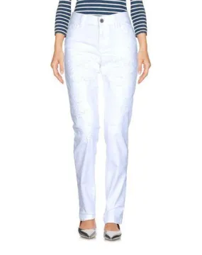 Just Cavalli Women Denim trousers White 25 jeans