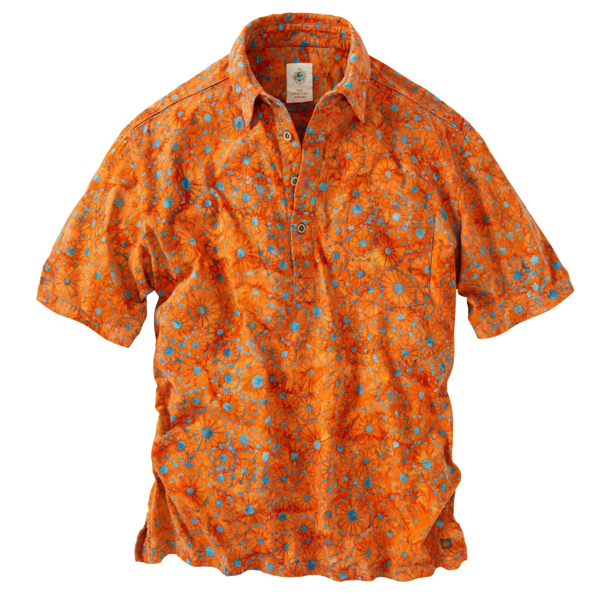 Kuggala Batik Knit Polo - Tall