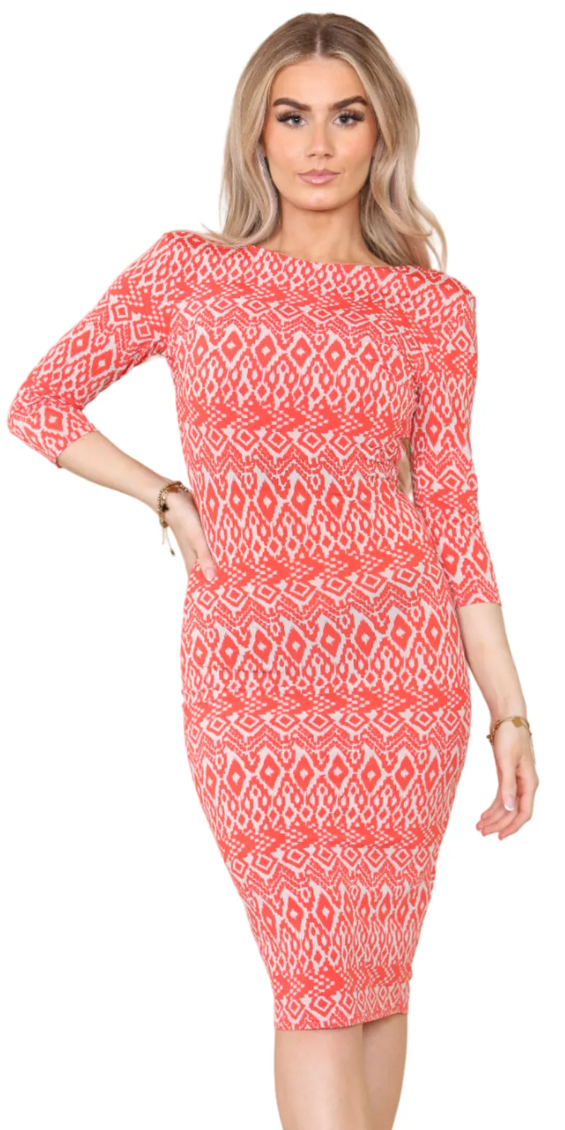 Ladies Half Sleeve Bodycon Sonya Dress