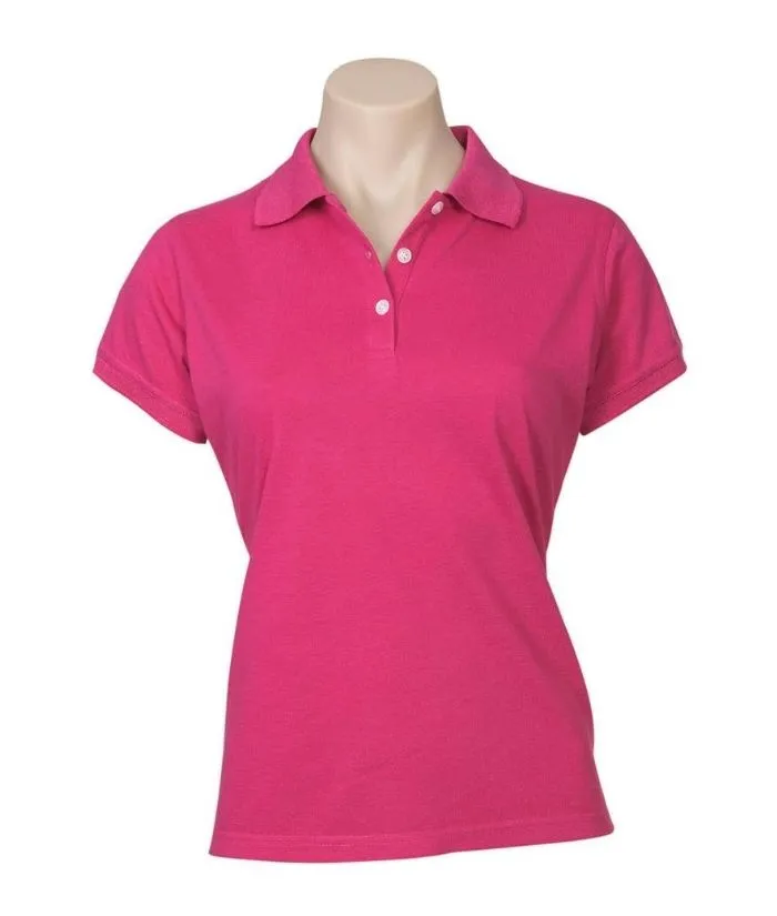 Ladies Neon Polo